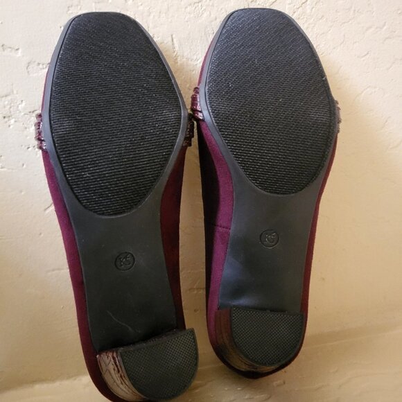 Karen Scott Penzey Womens Faux Suede Square Toe Pumps Size 5 NIB - Picture 6 of 8